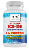 Vitamin K2-D3 soft gels by Angstrom Minerals