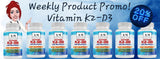 Vitamin K2-D3 soft gels by Angstrom Minerals